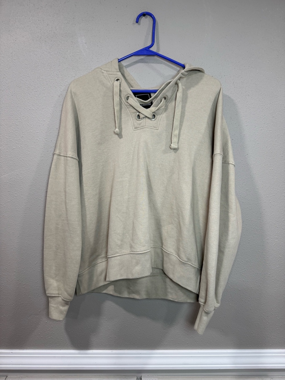 Lily & Lottie Lace Up Criss Cross Sweatshirt